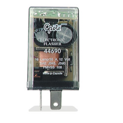 Image of Turn Signal Flasher from Grote. Part number: 44690-3