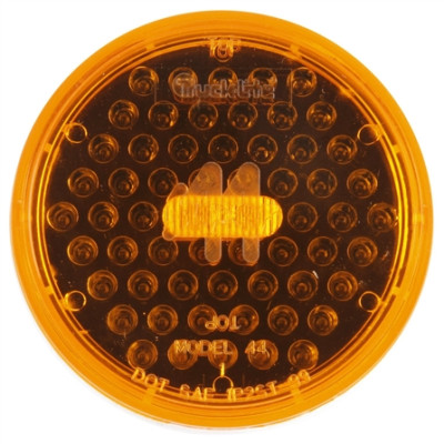 Image of Super 44, Diamond Shell, LED, 60 Diode, Round, F/P/T, 12V from Trucklite. Part number: TLT-44871Y4