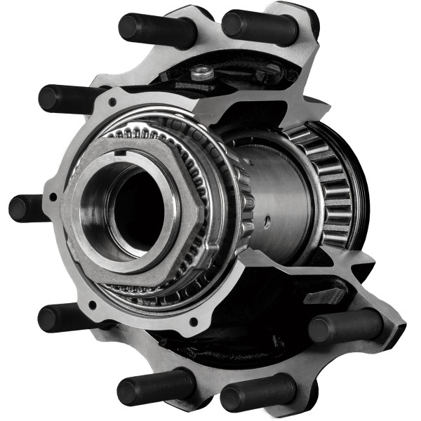 Image of P TRF,25K,3.25",BLK IRON HUB from Stemco. Part number: STE-453-0123