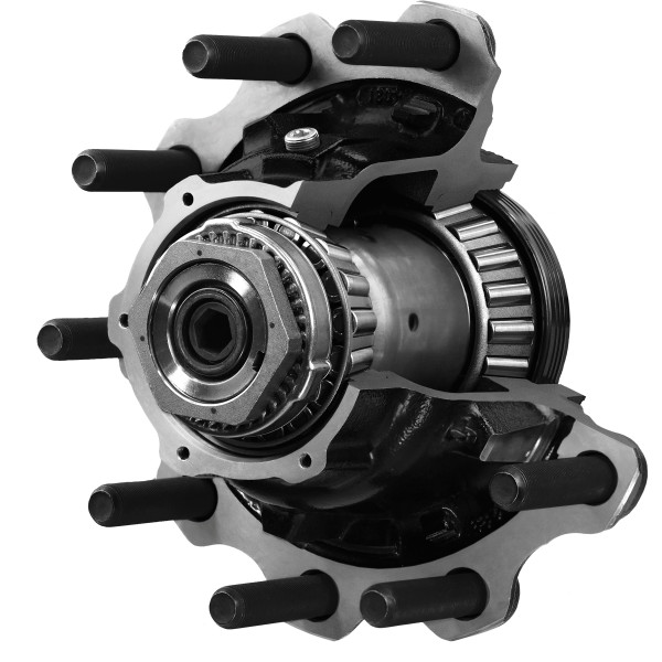 Image of FF, 16.6 K, ALUMINUM WHEEL,IRON HUB from Stemco. Part number: STE-453-0236