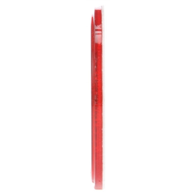 Image of Signal-Stat, 3-1/8" Round, Red, Reflector, Adhesive from Signal-Stat. Part number: TLT-SS47-S
