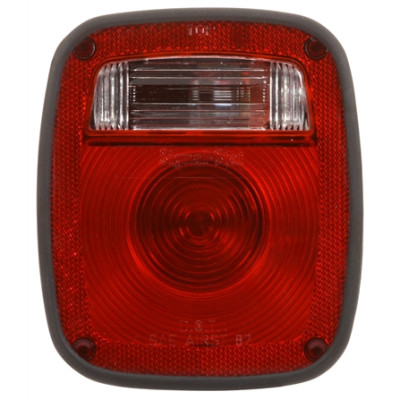 Image of Navistar, Polycarbonate, RH, Combination Box Light, 3 Stud from Signal-Stat. Part number: TLT-SS5014Y102-S