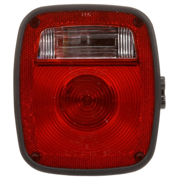 Image of Navistar, Polycarbonate, LH, Combination Box Light, 3 Stud, License Light from Signal-Stat. Part number: TLT-SS5023Y102-S