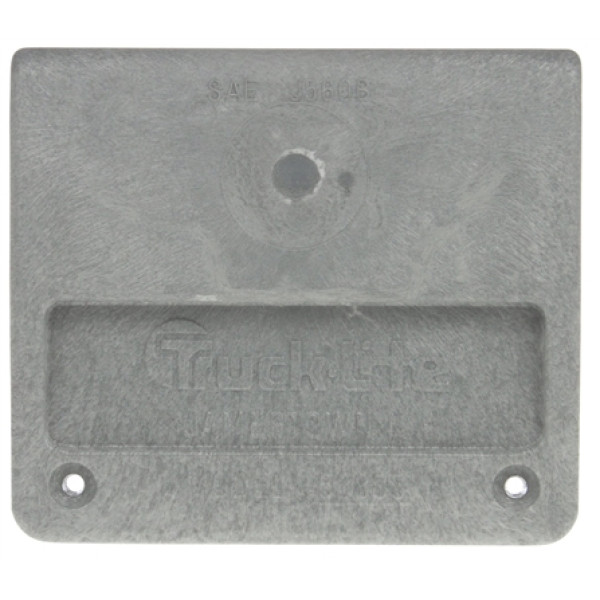 Image of Gray Rectangular Cover, Kit from Trucklite. Part number: TLT-50809-4