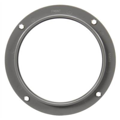 Image of Flange Mount, 4 in Diameter Lights, Round, Gray, Flange Mount from Trucklite. Part number: TLT-50831-4