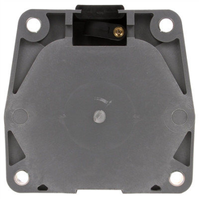 Image of Gray Surface Mount Adapter Box, Bottom Access from Trucklite. Part number: TLT-50882-4