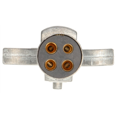 Image of 4 Conductor, Female 4 Pole, Trailer Connector Plug, Metal from Trucklite. Part number: TLT-50885-4