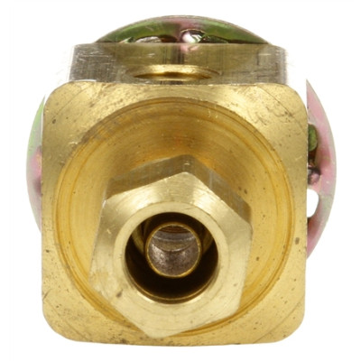 Image of Brass Anchor Tee for 3/8 in Tubing from Trucklite. Part number: TLT-50895-4