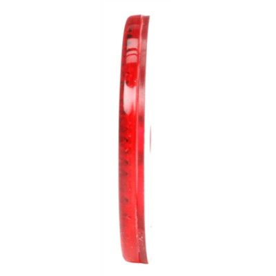 Image of Signal-Stat, 2" Round, Red, Reflector, 1 Screw/Nail/Rivet from Signal-Stat. Part number: TLT-SS52-S