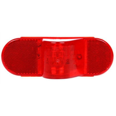 Image of 60 Series, Incan., Red Reflectorized, 1 Bulb, LLV S/T/T, Black Grommet, 12V, Kit, Bulk from Trucklite. Part number: TLT-60023R3