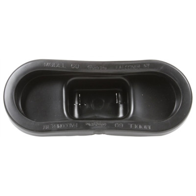 Image of Closed Back, Black Grommet For 60 Series And 2 x 6 in. Oval Lights from Trucklite. Part number: TLT-60704-4