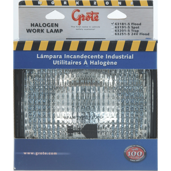 Image of Vehicle-Mounted Work Light from Grote. Part number: 63181-5