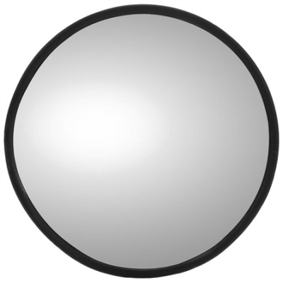 Image of 4 in., Black Plastic Stick-On Convex Mirror, Round , Display from Signal-Stat. Part number: TLT-SS7044-DB-S