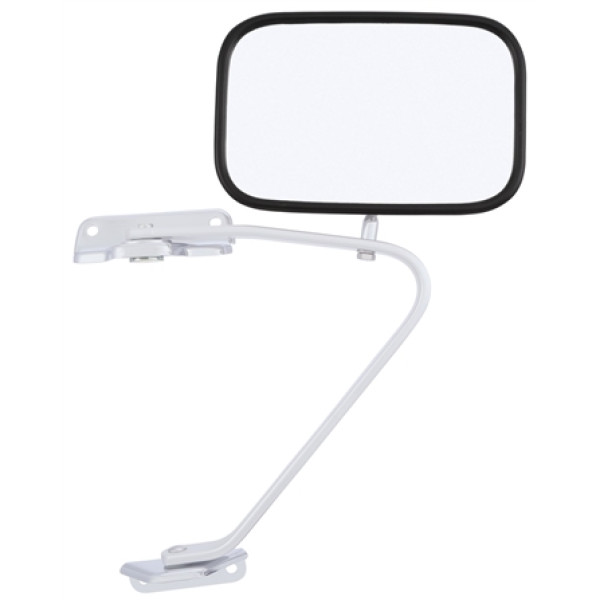 Image of 15.75 x 9.38 in. Silver, Flat Mirror, RH Door from Signal-Stat. Part number: TLT-SS7218-S
