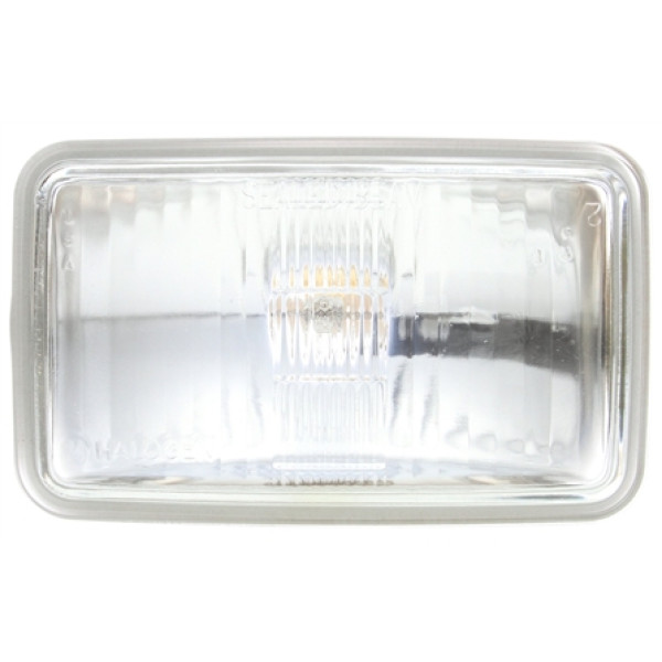 Image of 80 Series, Aux. 4x6 in. Rectangular Halogen Replacement Spot Light Beam, 1 Bulb, 12V from Trucklite. Part number: TLT-80209-4