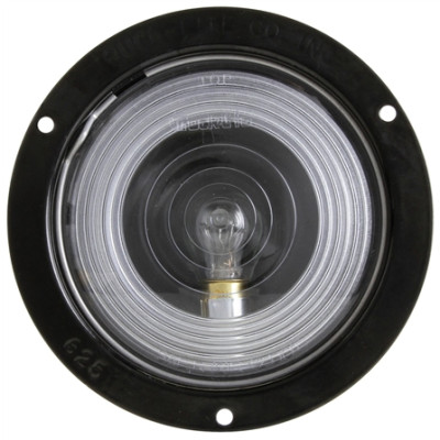 Image of 80 Series, Incan., 1 Bulb, Round, Back-Up Light, Black Flange, 12V from Trucklite. Part number: TLT-80342-4