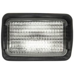 Image of 80 Series, Wide Flood 4x6 In. Rectangular Halogen Flood Light, Black, 1 Bulb, 12V from Trucklite. Part number: TLT-80396-4