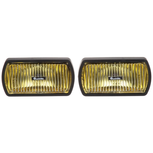 Image of Yellow Glass Halogen Fog Light Kit from Trucklite. Part number: TLT-80522-4