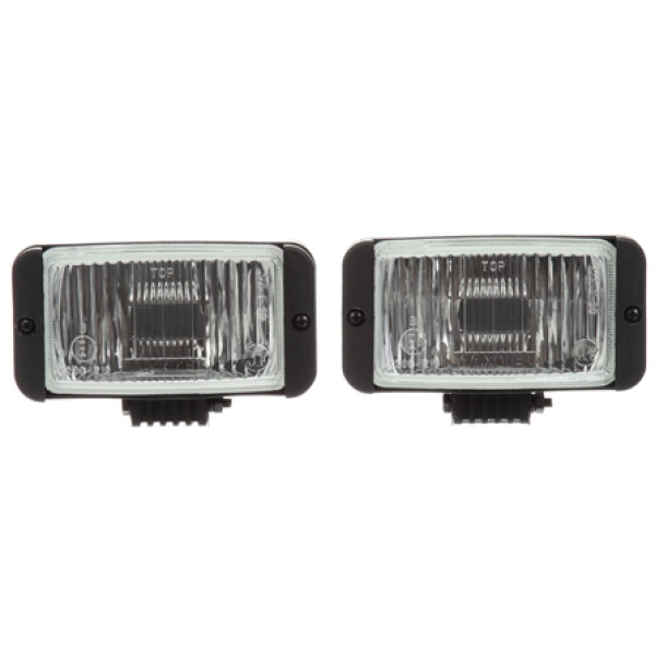 Image of Clear Glass Halogen Fog Light Kit from Trucklite. Part number: TLT-80526-4