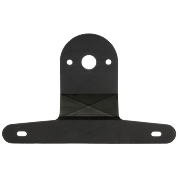 Image of Bracket Mount, License Plate Bracket, Black, 2 Screw Bracket Mount from Trucklite. Part number: TLT-80720-4