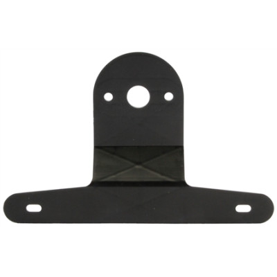 Image of Bracket Mount, License Plate Bracket, Black, 2 Screw Bracket Mount from Trucklite. Part number: TLT-80720-4