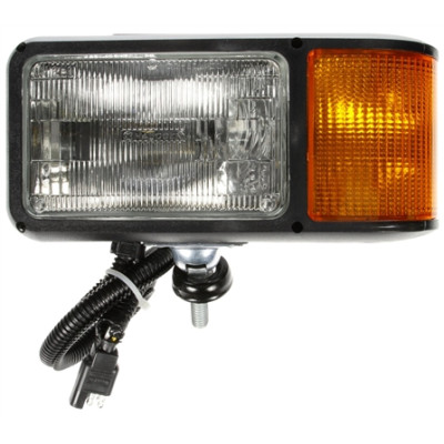 Image of Economy, LH Side, Halogen, 4 x 6 in. Rectangular, Snow Plow Light, 12V from Trucklite. Part number: TLT-80860-4