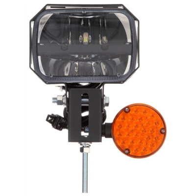 Image of LH Side, LED, 5 x 7 in. Rectangular, Snow Plow Light, 12-24V from Trucklite. Part number: TLT-80873-4