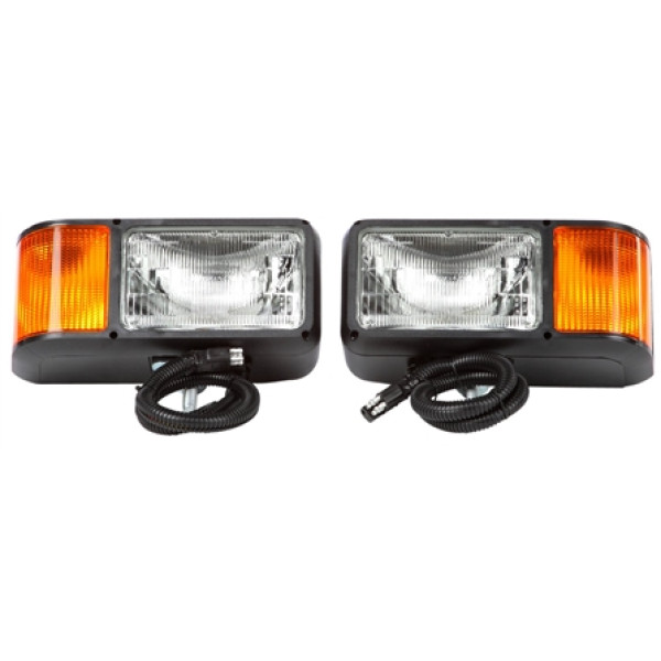 Image of Economy, Universal, Halogen, 4 x 6 in. Rectangular, Snow Plow Light, 12V, Kit from Trucklite. Part number: TLT-80888-4