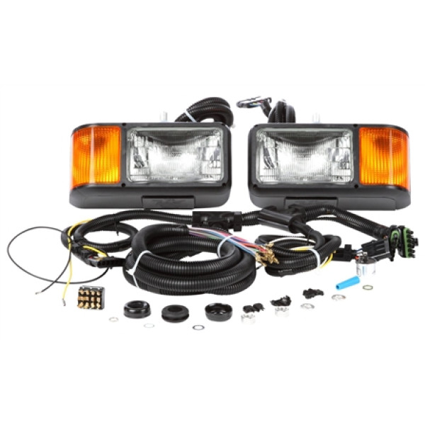 Image of ATL-DRL, Universal, Halogen, 4 x 6 in. Rectangular, Snow Plow Light, 12V, Kit from Trucklite. Part number: TLT-80900-4