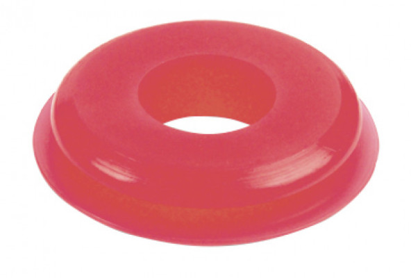 Image of Polyeurethane Seal, Small Face, Red, Pk 100 from Grote. Part number: 81-0112-100R