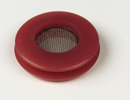 Image of Polyurethane Seal, With Filter, Red, Pk 8 from Grote. Part number: 81-0113-08R