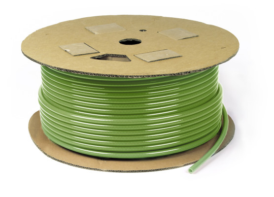 Image of Nylon Air Brake Tubing, 1/2", Green, Type B, 100' from Grote. Part number: 81-1012-100G