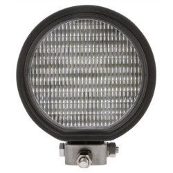 Image of 81 Series 4 in. Round LED Flood Light, Black, 10 Diode, 24V from Trucklite. Part number: TLT-81250-4