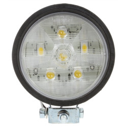 Image of 81 Series Par 36 4 In. Round LED Flood Light, Black, 6 Diode, 12V from Trucklite. Part number: TLT-81260-4