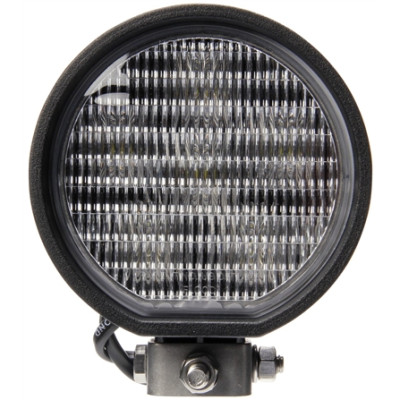 Image of 81 Series Auxiliary 4 In. Round LED Flood Light, Black, 6 Diode, 12V, Bulk from Trucklite. Part number: TLT-81380-3