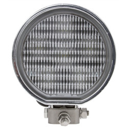 Image of 81 Series Integral Mount 4 in. Round LED Flood Light, Black, 6 Diode, 12V from Trucklite. Part number: TLT-81385-4