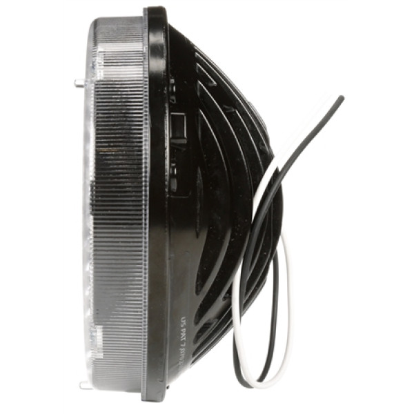 Image of 81 Series 7 In. Round LED Flood Light, Black, 10 Diode, 12V from Trucklite. Part number: TLT-81704-4