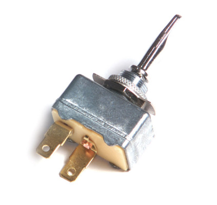 Image of Toggle Switch, 30 Amp, 12V, 2 Blade On/Off from Grote. Part number: 82-0216