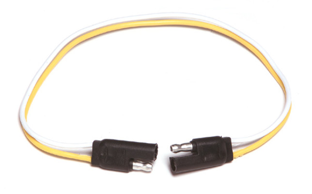 Image of Flat Connector, 2 Pole, 16 Ga from Grote. Part number: 82-1034