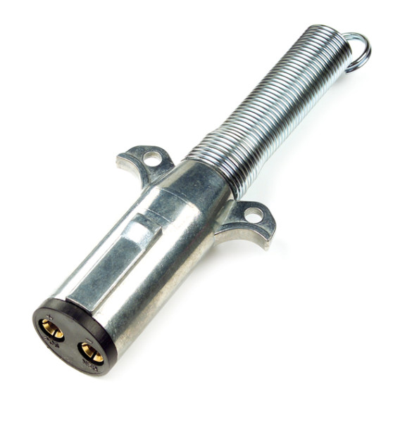 Image of Trailer Plug With Spring, 2 Pole, Pk 1 from Grote. Part number: 82-1042