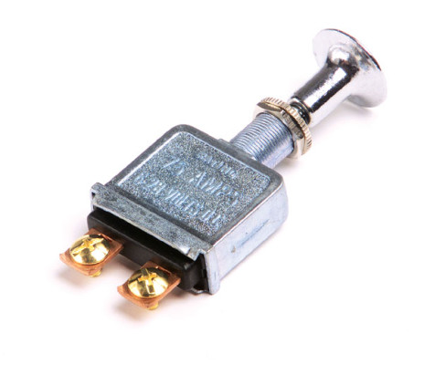 Image of Push Pull Switch, 75 Amp, 2 Screw, On/Off from Grote. Part number: 82-2100