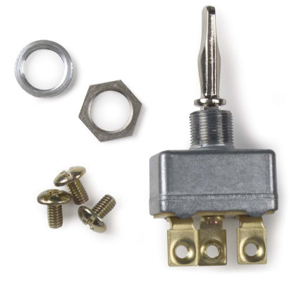 Image of Toggle Switch, 50 Amp, 3 Screw, Mom On/Off/Mom On from Grote. Part number: 82-2127
