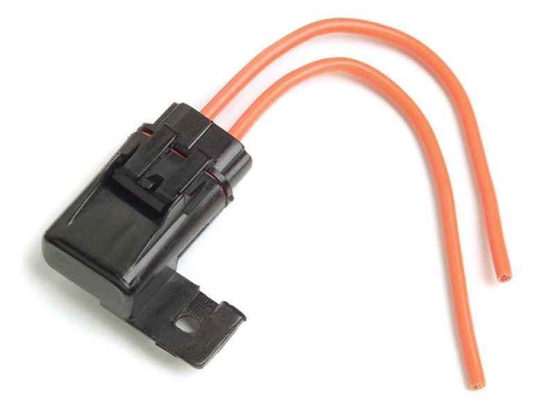 Image of Ato Fuse Holder, 12 Ga, 30 Amp, W Cap & Mounting Tab from Grote. Part number: 82-2166