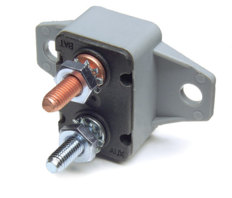 Image of Circuit Breaker, 40 Amp, W/Bracket (Molded) from Grote. Part number: 82-2186