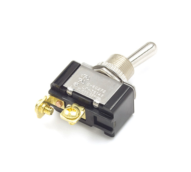Image of Toggle Switch, 20 Amp, On/Off, Spst, 2 Screw from Grote. Part number: 82-2221