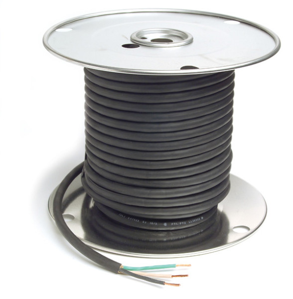 Image of Extension Cable, 3 Con, 16 Ga, 300V, 100' Spool from Grote. Part number: 82-5907