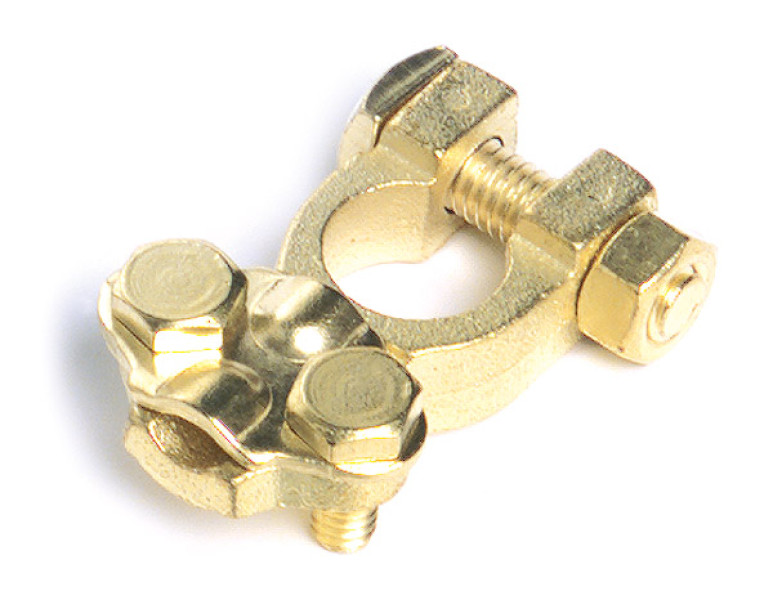 Image of Top Post Terminal, Brass, 6; 2/0 Ga, Pk 1 from Grote. Part number: 82-9126