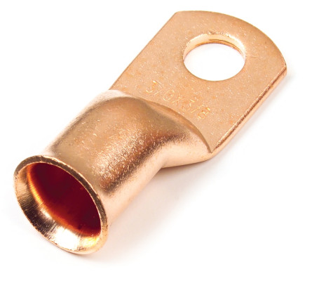 Image of Copper Lug, 8 Ga, 3/8", Pk 2 from Grote. Part number: 82-9428