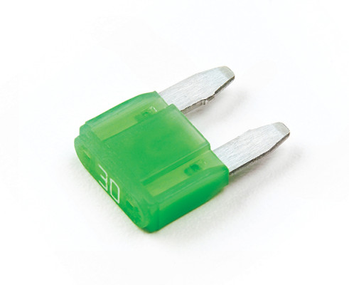 Image of Miniature Blade, LED Fuse, 30A, 2 Pk from Grote. Part number: 82-ANM-I-30A