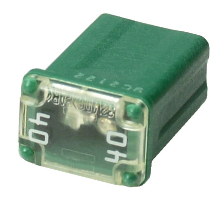 Image of Micro FMX ;  40A ;  Female Green from Grote. Part number: 82-FMX-M-40A